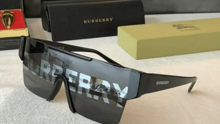 Burberry sunglasses at the optical shop in Qatar